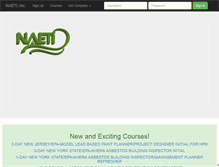 Tablet Screenshot of naeti.com